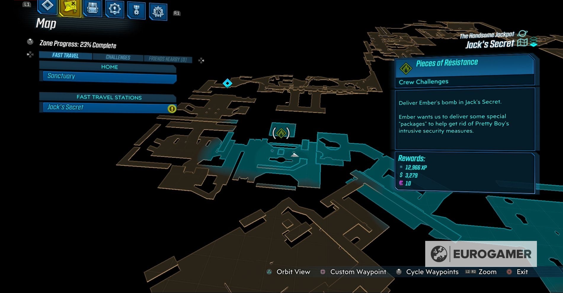 Borderlands 3 Ember's Purge challenge steps All Pieces of Résistance